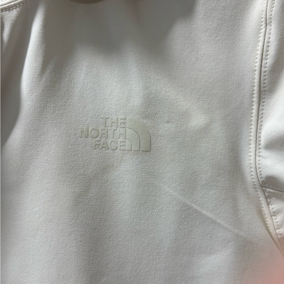 The North Face Shelbe Raschel Parka Long Jacket Full Zip Fleece Lined White L - Picture 13 of 14